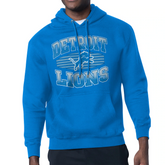 Starter  Detroit Lions Team Grit Graphic Hoodie